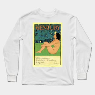 THE CENTURY Magazine by Maxfield Parrish Art Nouveau Advertisement Long Sleeve T-Shirt